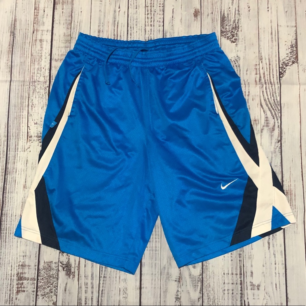Blue Nike Basketball Shorts
